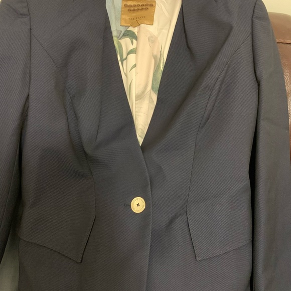 Ted Baker 2 pieces dark blue, Working Title jacket & pants suits wool blend - Picture 2 of 15